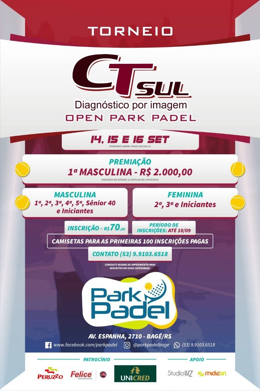 Torneio Padel 2018